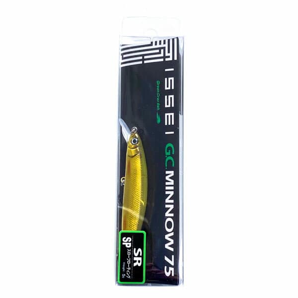 Issei G.C. Minnow 75SR-SP #78 Chart Shad Gold