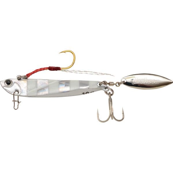 Jackson Seabass Lure Tobisugi Daniel Blade 7g ZBG Zebra Glow