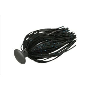Jackall Nakat Jig 1/2 oz Black Blue Flake