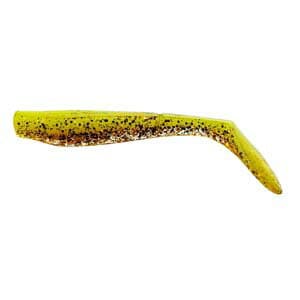Buddy Works Flag Shad 4 inch GCB Golden Clone Bait