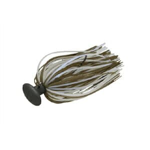 Jackall Nakatajig 1/4 oz Green Pumpkin Seed Pearl White