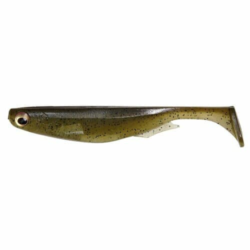 Megabass Spark Shad 5inch Green Pumpkin
