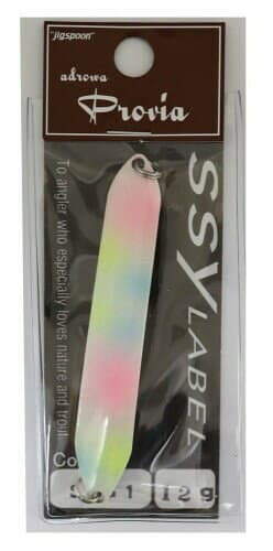 Ssylabel Adrowa Provia SIG 12g Hammered #SIG1 Pearl Rainbow Glow Tail Gold