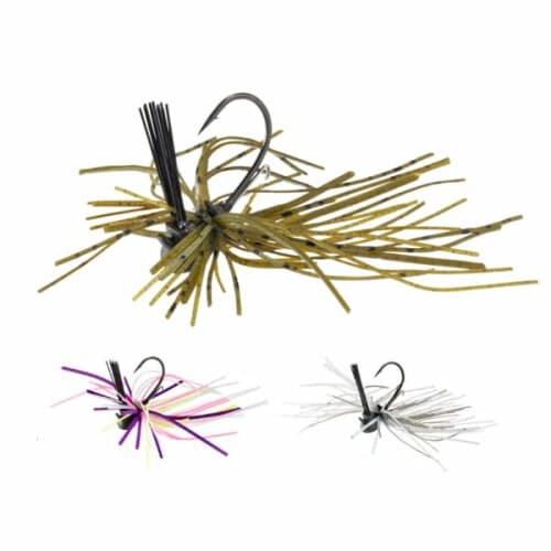 Daiwa Rubber Jig Steez Power Finesse Jig 2.7g Green Pumpkin Blue Flake