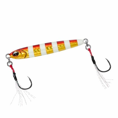 Daiwa Samurai Jig R Slow Fall 40g Red Gold Zebra