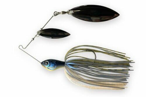 Imakatsu Spinnerbait Zinx Mini Super Blade TG3/8oz #ZX-039 Black Gill BK/BK
