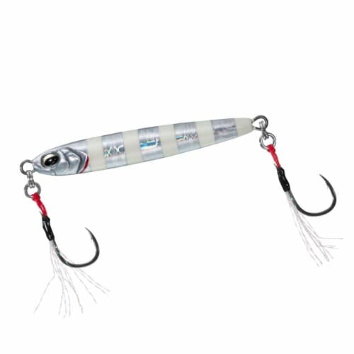 Daiwa Samurai Jig R Slow Fall 60g Zebra Glow