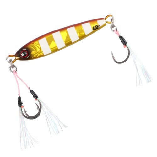 Daiwa Saltiga CV Jig SLJ 40g CH Red Gold Zebra