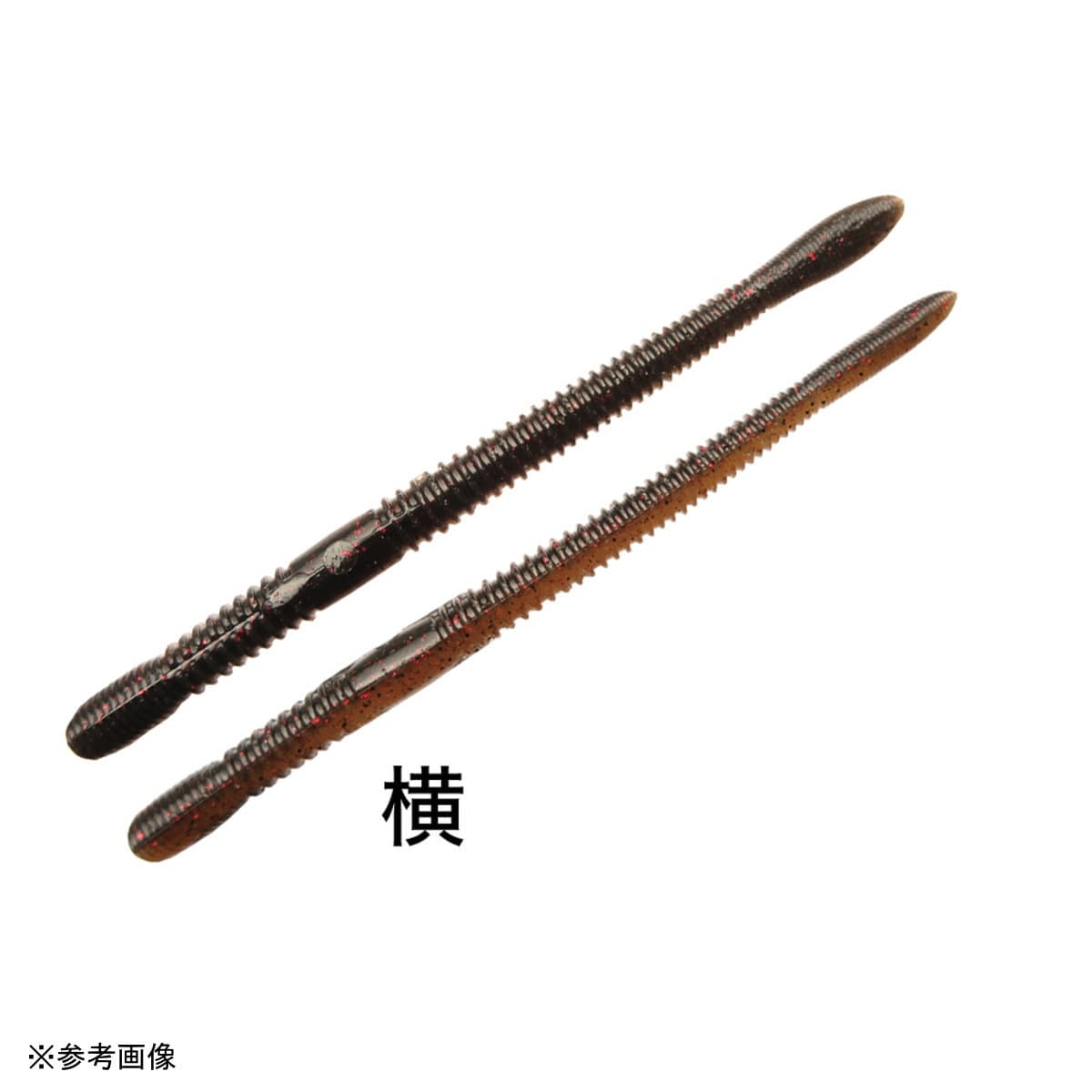 O.S.P Worm DoLive Crawler 3.5inch Shrimp miso Black TW146