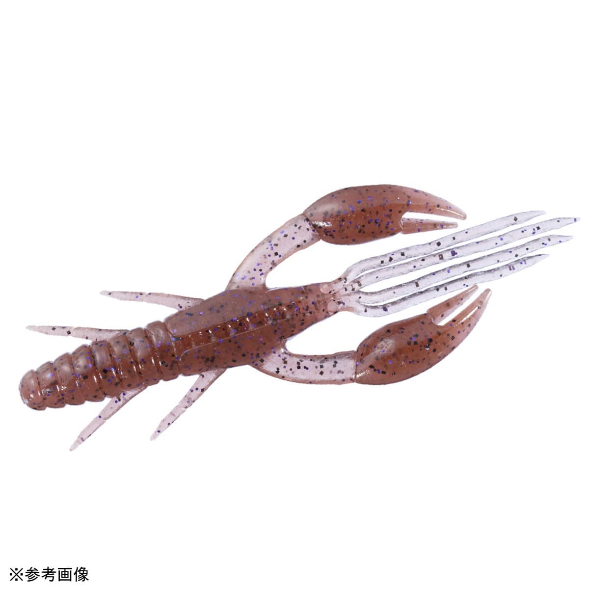 O.S.P Worm Dolive Craw 5inch W058 Champagne Purple & Pepper