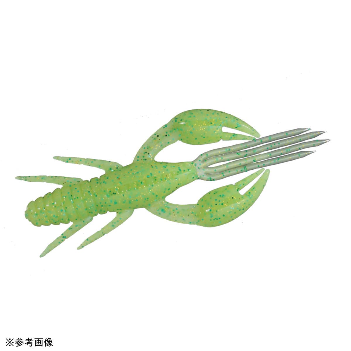 OSP DoLiveCraw 5 inch W007 Lime Chart