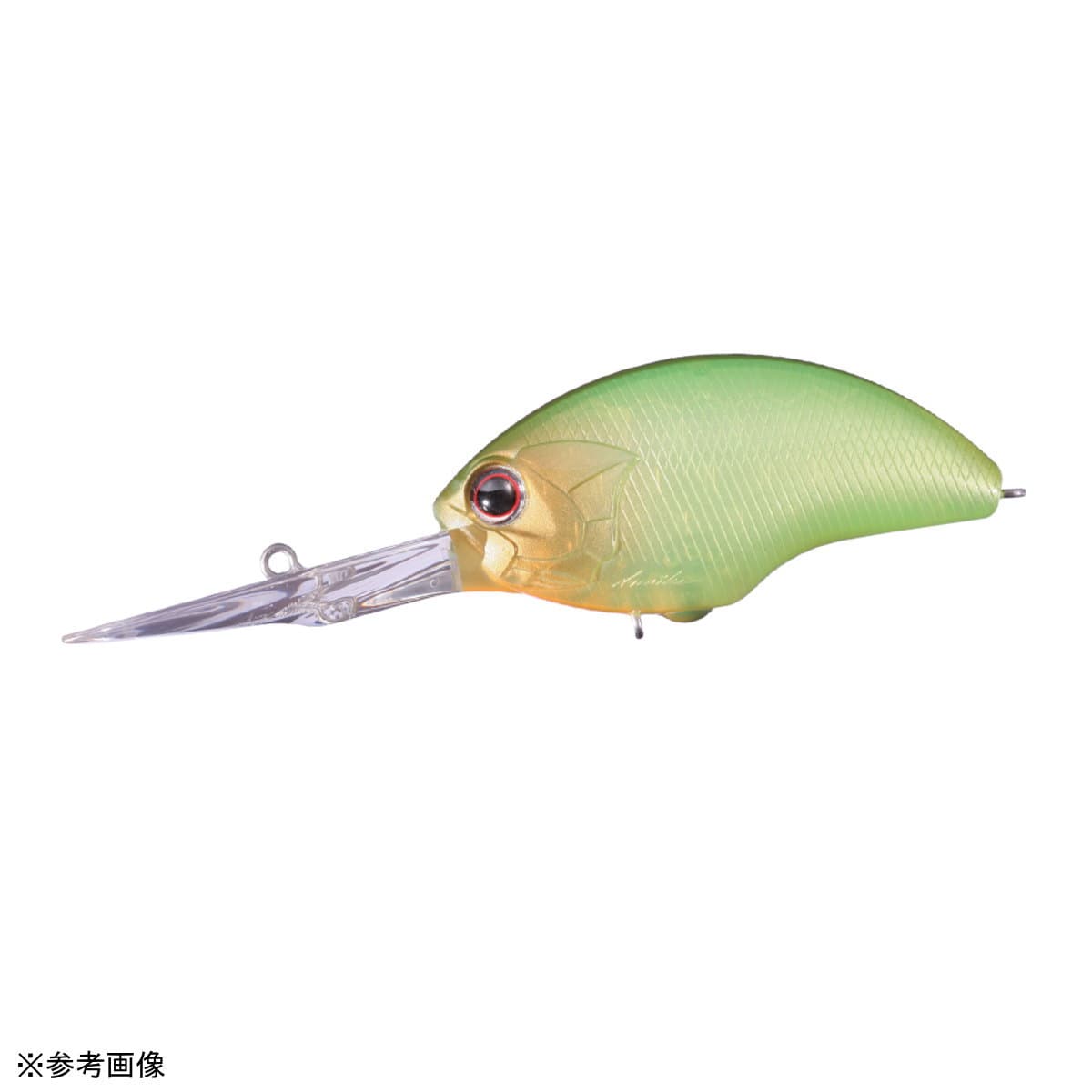 O.S.P Bass Plug Blitz EX-DR Ghost Lime Chart