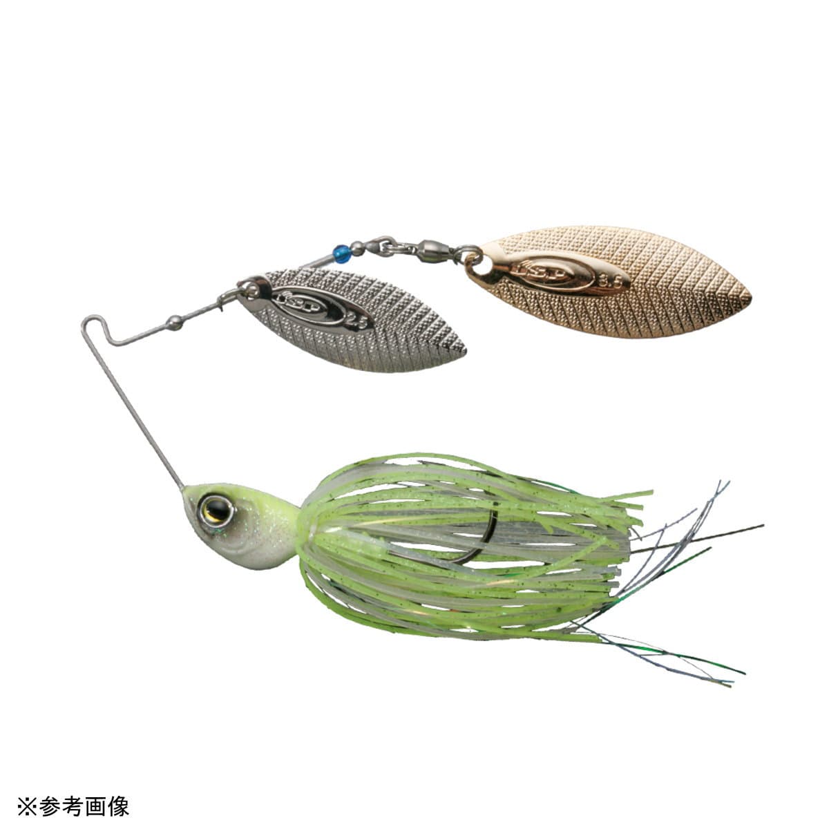 O.S.P Spinnerbait High Pitcher 1/2oz Tandem Willow ST21 Spark White Chart