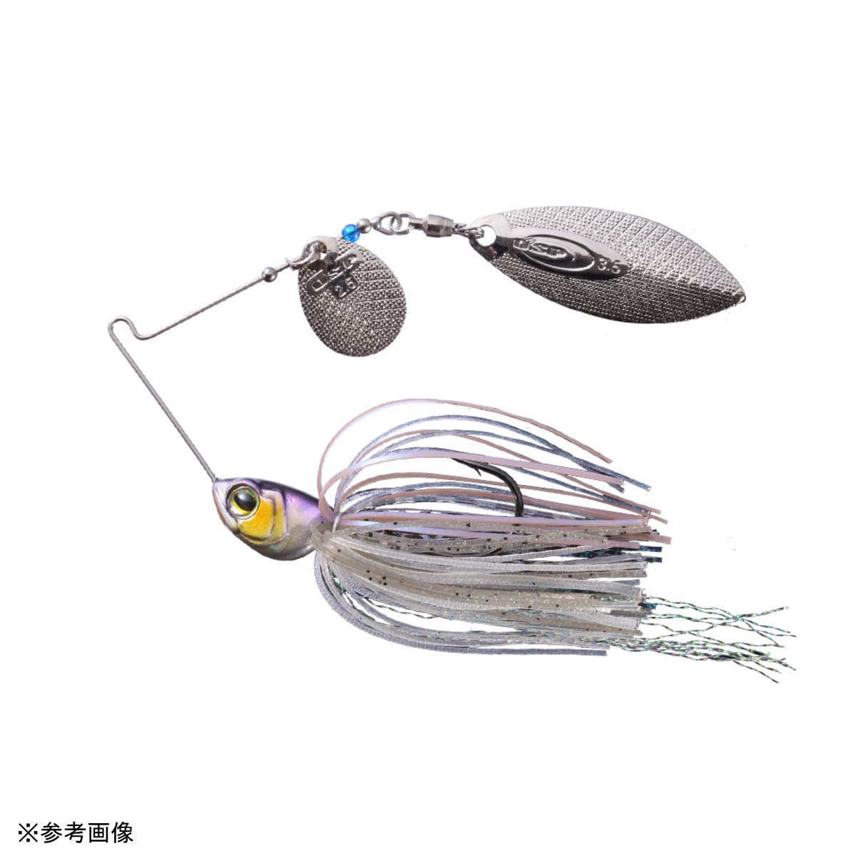 O.S.P Spinnerbait High Pitcher 5/16oz Tandem Willow ST17 Spark Ice Shad
