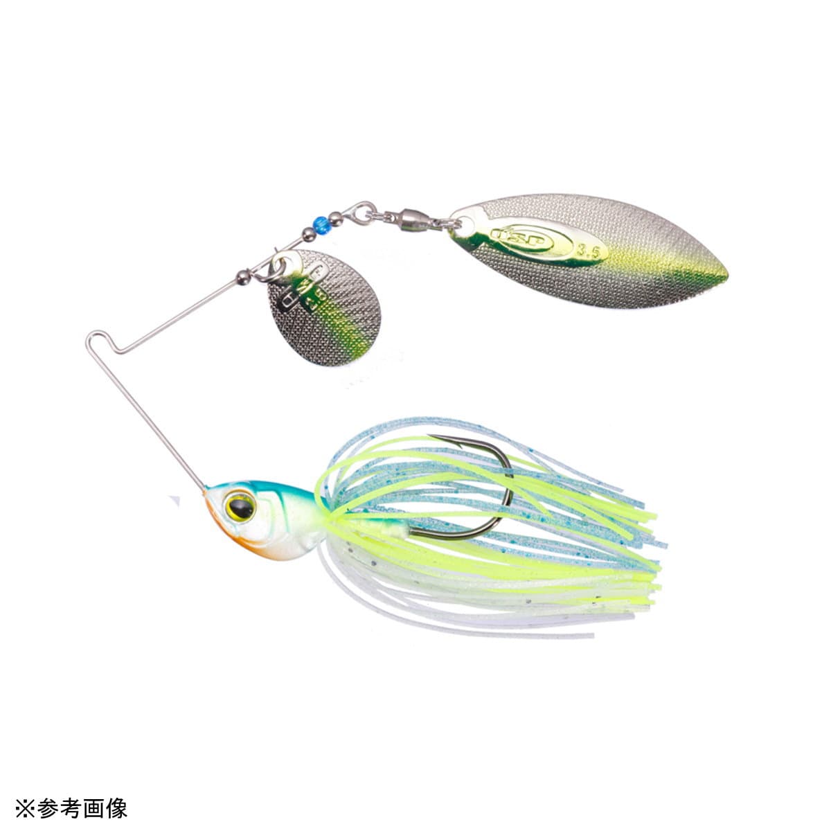 OSP High Pitcher 1/4 oz Double Willow S61 Ghost Chart Blue Back