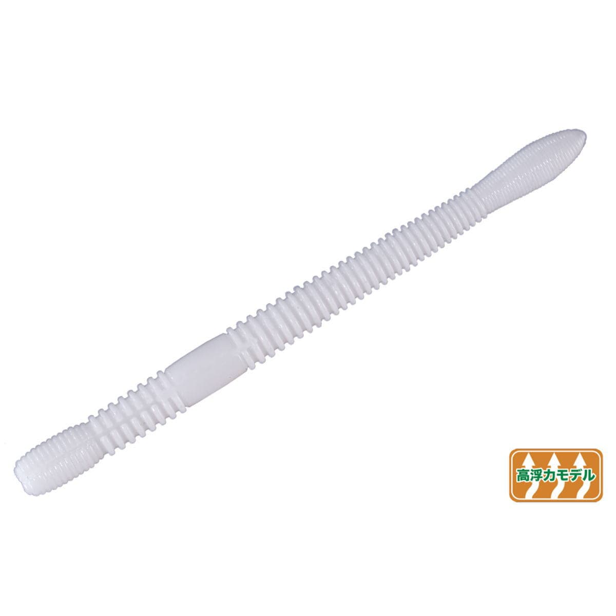 O.S.P Worm DoLive Crawler 4.5inch WF059 Solid White (High buoyancy)