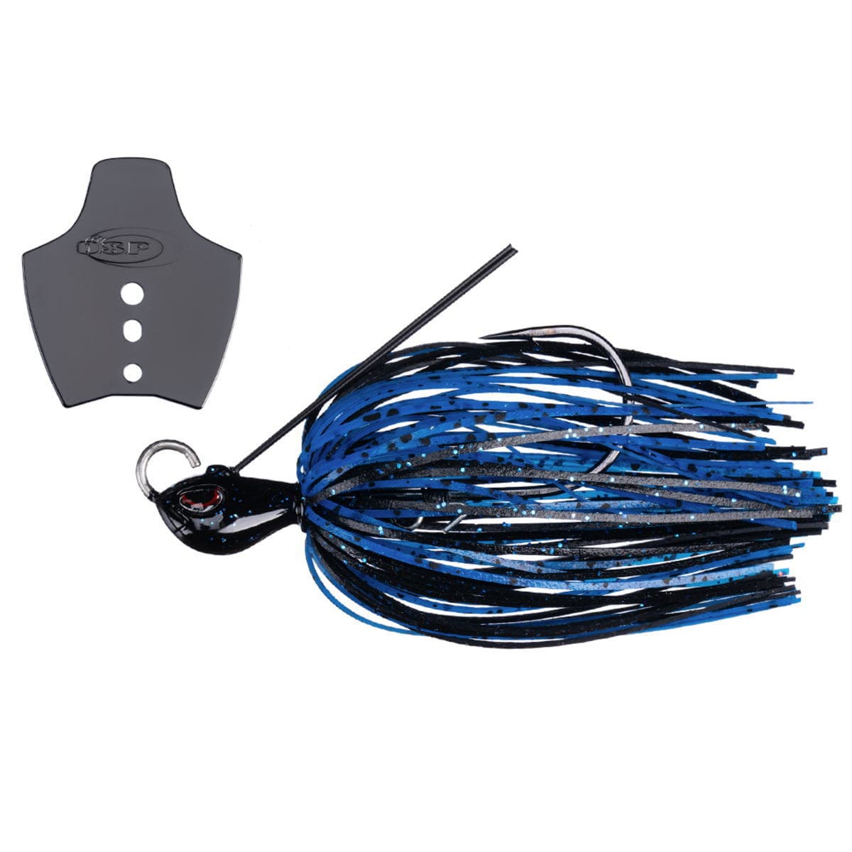 OSP Metal Blade Jig 3/8oz BJ56 Black/Blue