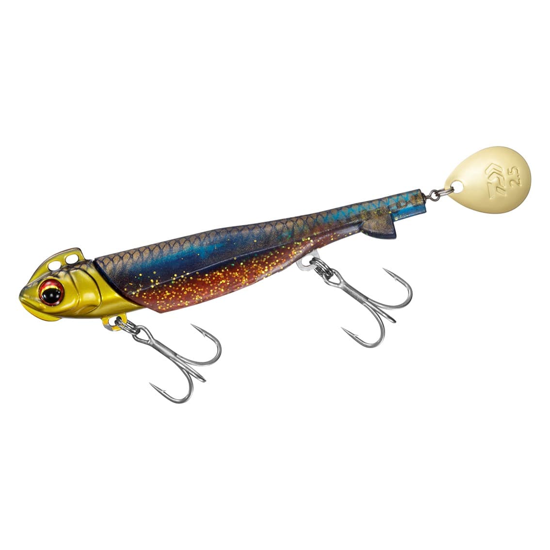 Daiwa Worm Flat Junkie Rodem R4 Blade 21g Red Belly Sunrise