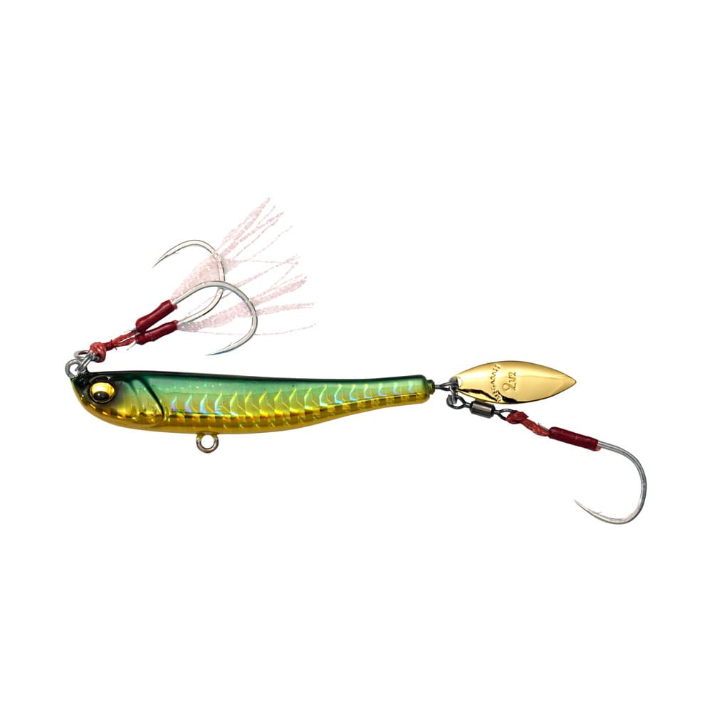 Megabass Metal Jig Makippa 60g Green Gold