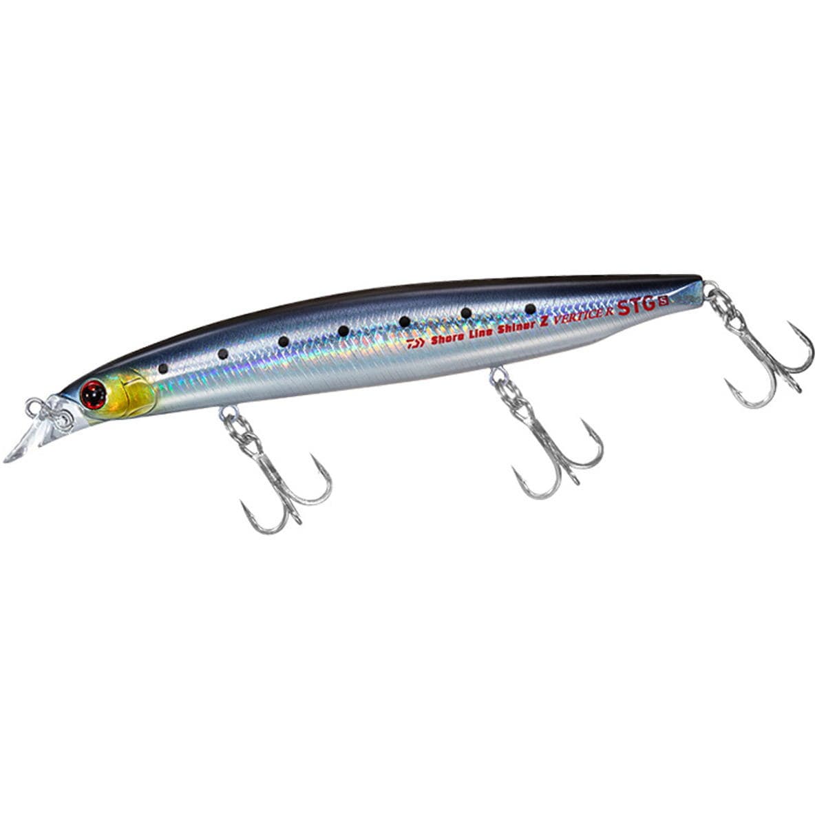 Daiwa Seabass Lure Shoreline Shiner-Z Vertice R STG 125S Adel Sardine