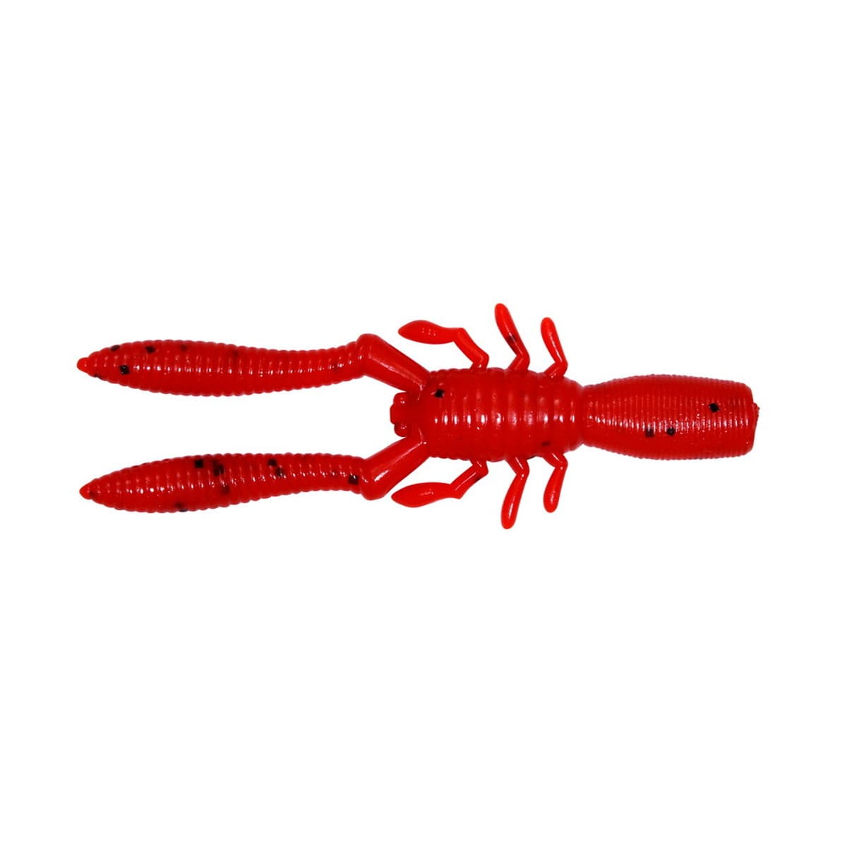 Megabass Worm Bottle Shrimp SW 2.4inch Solid Red