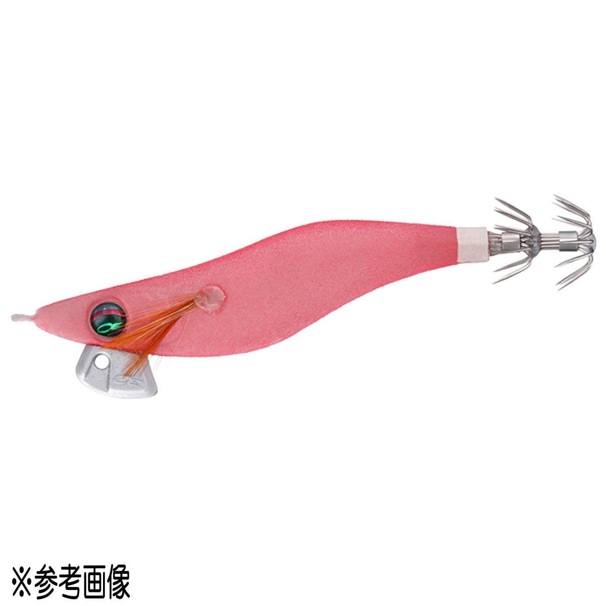Daiwa Egi Emeraldas Ika Metal Dropper Egi typeRV #2.5 Luminous - Peach skin all red