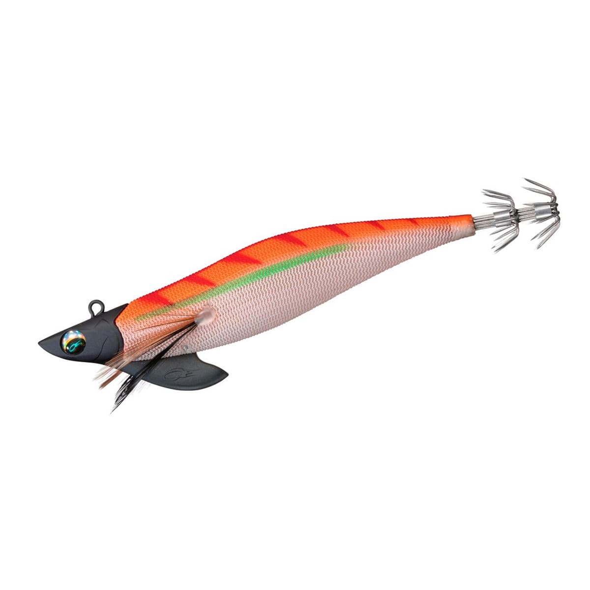 Daiwa Emaraldas Boat II 3.5 30g Night Glow-Black Head/Orange Cedar
