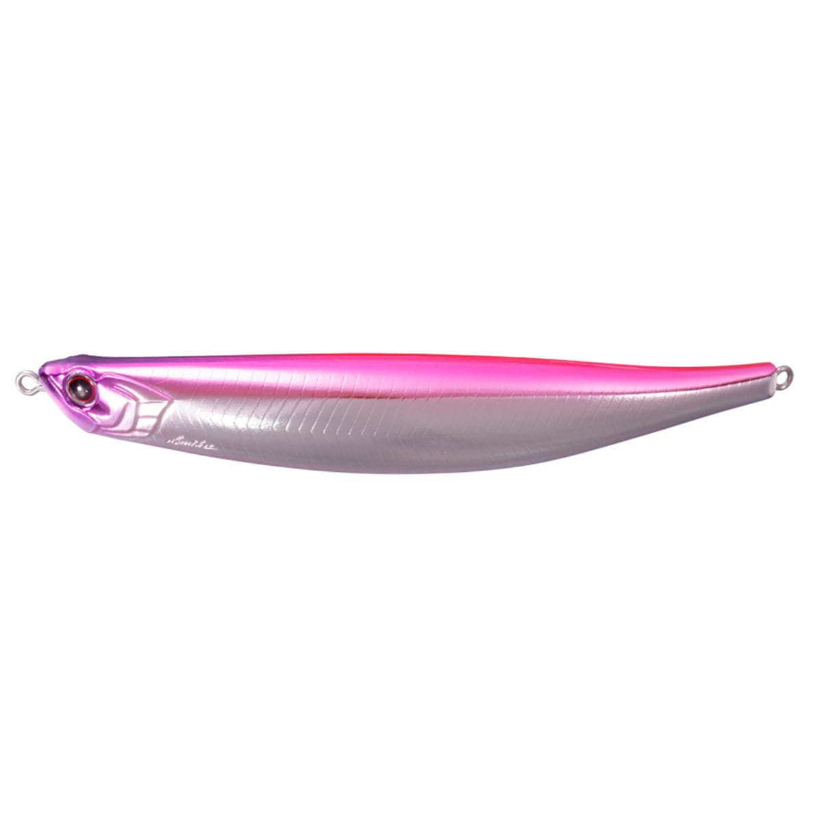 OSP Bent Minnow 130F SW H19 Plated Pink Bag