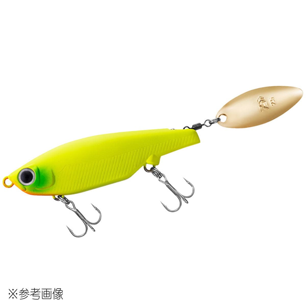 Daiwa Morethan Shallow Spin 74S Matte Chartreuse