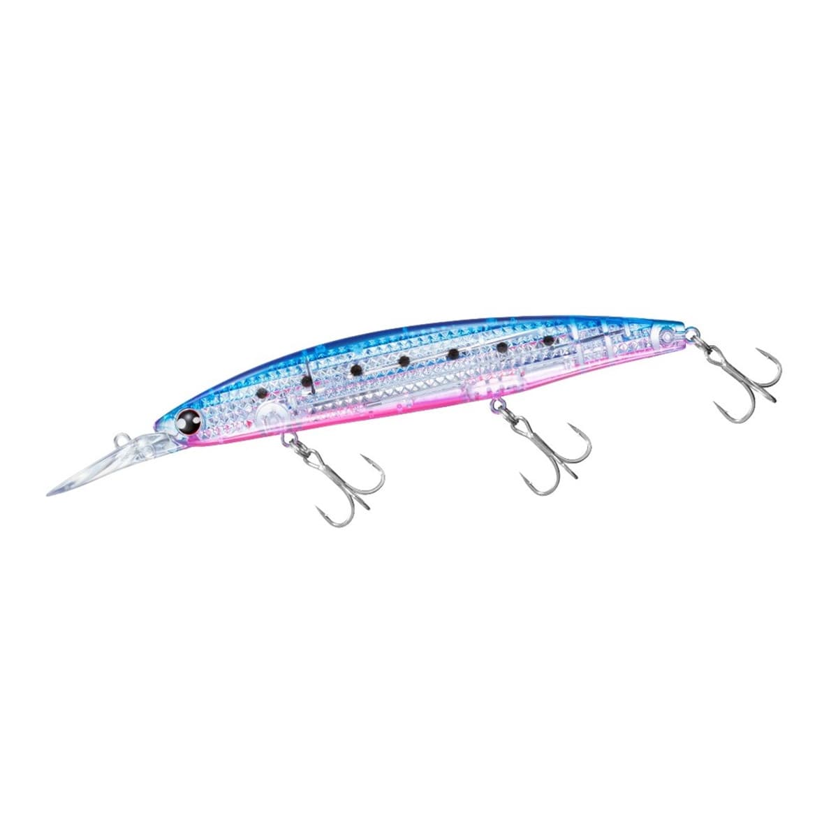 Daiwa Shoreline Shiner-Z Set Upper 125SDR-LI Laser Impact LI Blue Pink Sardine