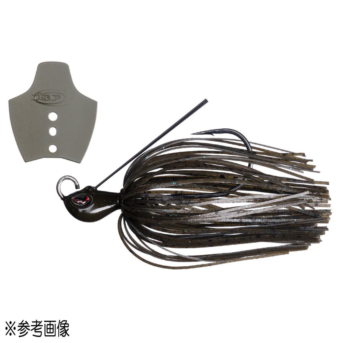 OSP Metal Blade Jig 3/16oz BJ54 Green Pumpkin