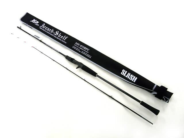 スラッシュ(SLASH) アーカード・シェルフ(ARCARD SHELF) ASC-672HFC【同梱発送不可】 エギングロッド ティップランロッド ティップゲーム ボートエギング ロッド 釣竿 釣り竿 竿 エギング アオリイカ釣り イカ釣り アオリイカ 釣り 船釣り 沖釣り フィッシング