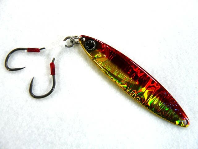 【在庫限り】ジャッカル(JACKALL) ビンビンメタルTG(BIN-BIN METAL TG) TYPE-SLOW 20g レッドゴールド 50mm ルアー ハードルアー マイクロジグ ジグ ジギング ショアジギング オフショア 真鯛 マダイ タチウオ 太刀魚 シーバス 青物 ヒラメ マゴチ ロックフィッシュ ハタ