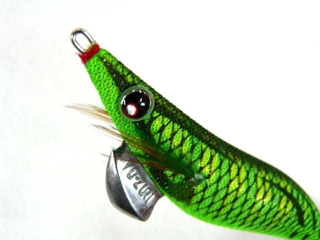 DUEL YOZURI AoriQ 2.5 No. 02 LMBI Night Glow Green Boil 10g Quick Dart