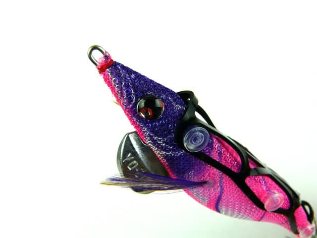 デュエル(DUEL) ヨーヅリ(YOZURI) スシQ(SUSHI-Q) エサ巻エギ 中層用 3.5号 22 KVVP 日中ピンク(システムカラー) 19.5g エサ巻き エギにエサ 生エサ 生餌 中層狙い エギング エギ イカ釣り アオリイカ釣り ランガン 陸っぱり ティップラン アオリイカ イカ スクイッド