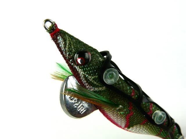 Duel Yo-Zuri Sushi Q Esa Maki Egi Bottom 3.5 17 LFM Fukaba Green 22.5g