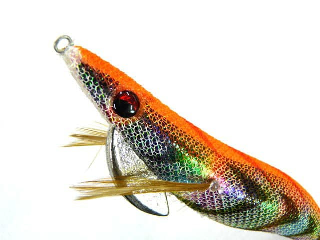 Gloryfish EGI Ride Rattle 3.5 Orange Marble Lure