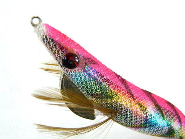 Gloryfish EGI Ride Rattle 3.5 Pink Marble Real Rattle Sound Squid Lure