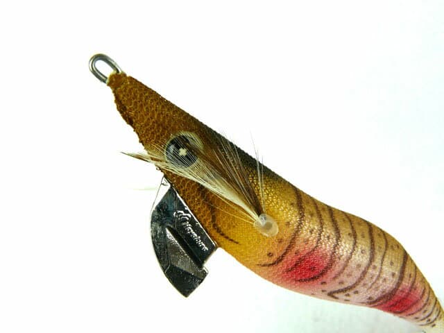 ハヤブサ(Hayabusa) スクイッドジャンキー ライブリーダート 2.5号 20 UVセクシーシバエビ 10g グローアイ エギング エギ 餌木 イカ釣り アオリイカ釣り ランガン 陸っぱり ティップラン ボートエギング アオリイカ イカ 春イカ 親イカ 烏賊 スクイッド