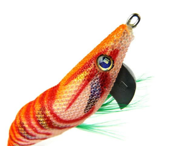 メジャークラフト(Major Craft) 餌木蔵シュリンプ 2.5号 #01 夜光オレンジ 10g エギゾウ シュリンプフェザー リアルシュリンプ エビ型 海老型 ダートアクション ダート エギング エギ 餌木 イカ釣り アオリイカ釣り アオリイカ 秋イカ 子イカ 陸っぱり ランガン