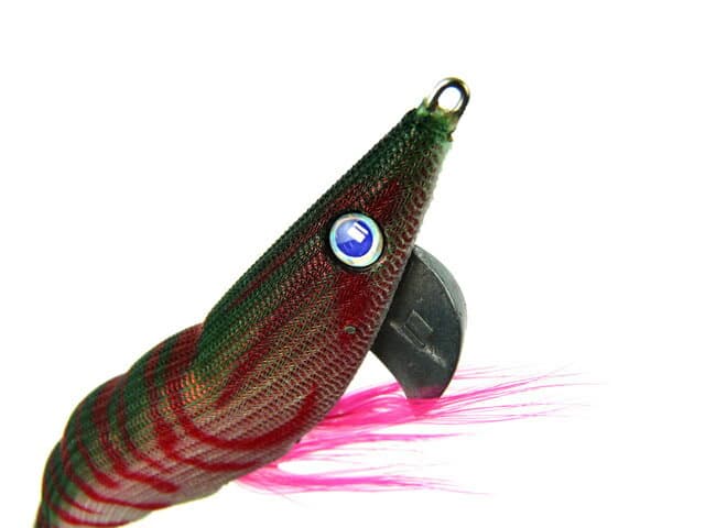 メジャークラフト(Major Craft) 餌木蔵シュリンプ 2.5号 #09 レッドグリーン 10g エギゾウ シュリンプフェザー リアルシュリンプ エビ型 海老型 ダートアクション ダート エギング エギ 餌木 イカ釣り アオリイカ釣り アオリイカ 秋イカ 子イカ 陸っぱり ランガン