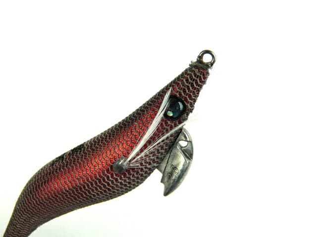 【在庫限り】宇崎日新(NISSIN) ARES エギ夜叉 漢気 ENA‐RIN 完全監修モデル 2.5号　えなれっど/赤メタリック アレス エギヤシャ 男気 中錘式白イカゲーム 白イカ 白イカゲーム 中錘式 グロー ケイムラ UV UV発光 エギング エギ アオリイカ釣り ボートエギング アオリイカ