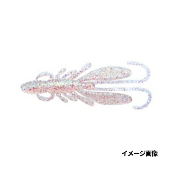 Ecogear Bug Ants 4 inch 323 Hokuriku Clear Holo