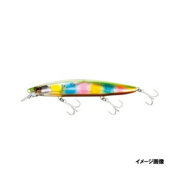 Shimano Nessa Hirame Minnow 135F Flash Boost XF313T #007 F Chart Candy