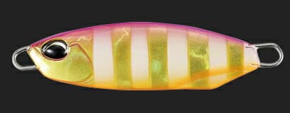 DUO Drag Metal Cast Slow 20g Pink Gold Zebra Glow