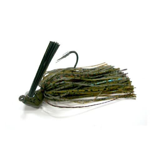 Evergreen Rubber Jig Casting Jig Silicon 3/8oz #101 Kikumoto Black