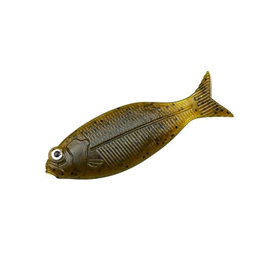 Dstyle Worm Gilluula 3.5inch Green Pumpkin Pepper