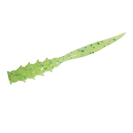 Jackall Worm Good Meal Skinny 2inch Red Gold Flake