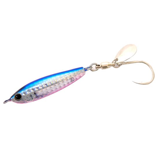 Zeake Metal Jig F-Sardine Blade 30g Blue Pink UV