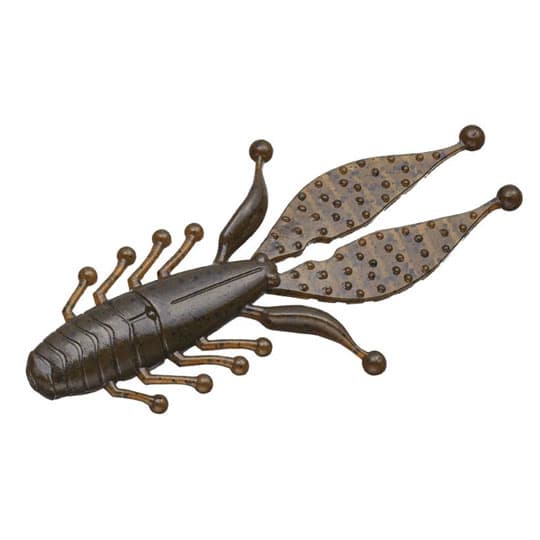 Evergreen Worm Kicker Bug 3.3inch Fat Baby #01 GRPK BK